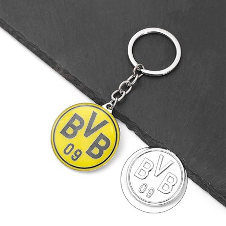 Färgglad Barcelona Real Madrid Nyckelring Liverpool Arsenal Chelsea Real Madrid Manchester City Fotbollsberlock