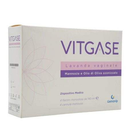 Vitgase Lavanda Vaginale 4 Flaconi da 140 ml