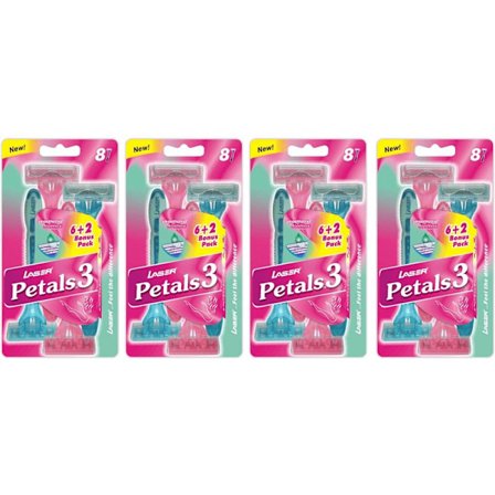 Rakhyvel för tjejer, kvinnor 32-pack Petals3