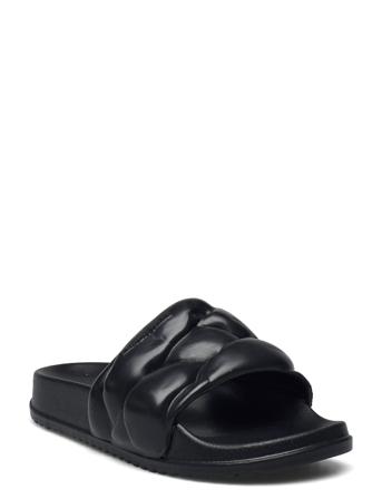 Cocoon 01 Shoes Summer Shoes Pool Sliders Svart Lemon Jelly