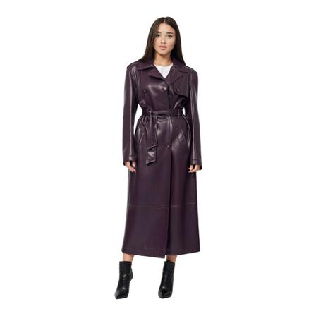 Patrizia Pepe Coats Lilla, Dame Uldfrakker