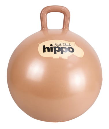 Find That Hippo Hoppeball Oransje Ø45