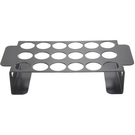 18-reikäinen jalapeno-chilipaprikan grilliritilä, ruostumattomasta teräksestä valmistettu paprikabarbeque-teline chili- tai kanan siipien paahtamiseen