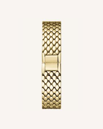 Oval Cinturini Orologi Oro Acciaio Inossidabile con Oro Fibbia - Rosefield
