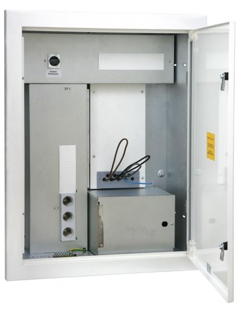 Hager FQI125 Målerskap innfelt montering 25 A, Elfordeling & strømforsyning