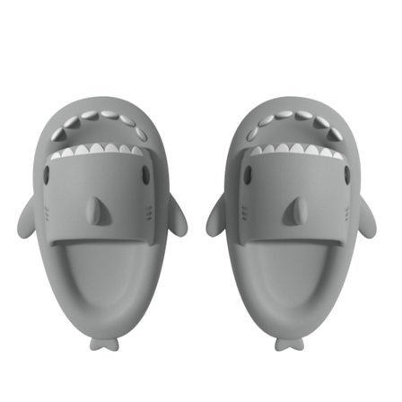 Baby söt tecknad haj dusch toddler tofflor