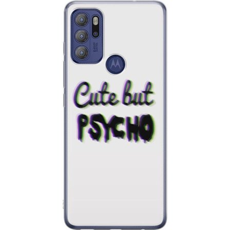 Kompatibel Mobilcover til Motorola Moto G60S Rainbow-farvet legetøjsfigur med et glad ansigt og farverige cirkler i en legesyg studieillustration