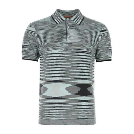 Missoni - Pikétröjor - Svart - Herr - Storlek: Xl, Herr, Storlek: XL