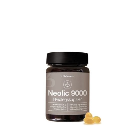 Mezina Neolic 9000 100 kaps., Helse & Madvarer, Ingredienser, Hvidløg