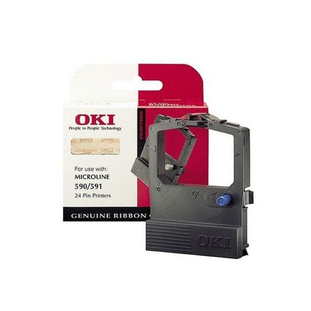 OKI Färgband, 09002309, svart - Lyreco - Toner och bläck - Färg- och Raderband - Färgband OKI