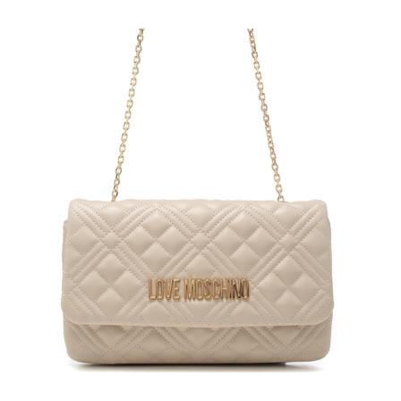 Moschino, Shoulder Bags Beżowy, Kobieta, Rozmiar: ONE Size