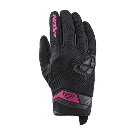 Ixon Mig 2 Airflow L MC-Handskar Svart/Fuchsia XL