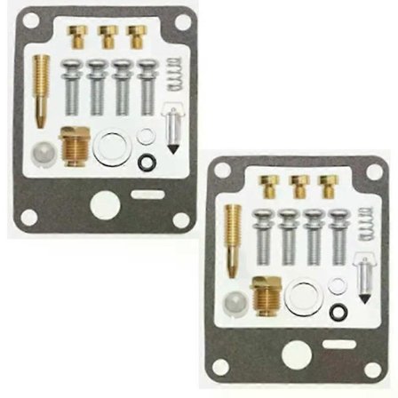 for Yamaha XV700 XV1000 XV1100 Virago XV 700 1000 1100 flottør stempel membran motorsykkel forgasser reparasjonssett