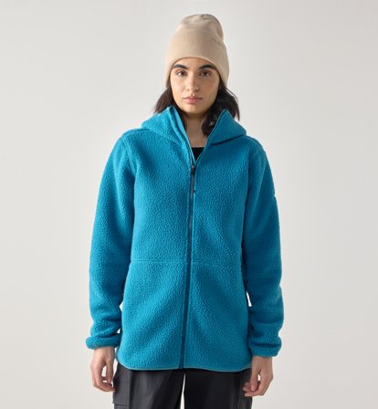 Haglöfs Funäs Pile Hood Women Deep Teal - XL