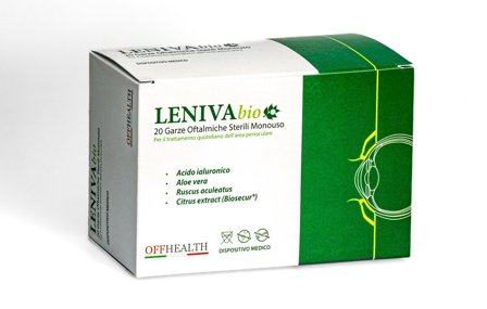 LENIVA BIO 20 garze oftalmiche sterili