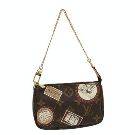 Louis Vuitton Vintage, Pre-owned Bag Bruin, Dames, Maat:ONE Size,leer