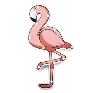 JOX Pink Flamingo LED Lamp One Size - Lighting - One size - Multi - Mädchen