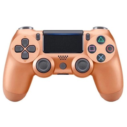 Kuparinen langaton ohjain, yhteensopiva PlayStation 4:n kanssa, värinällä, sisältää USB-latauskaapelin. Ergonominen muotoilu pelaamiseen