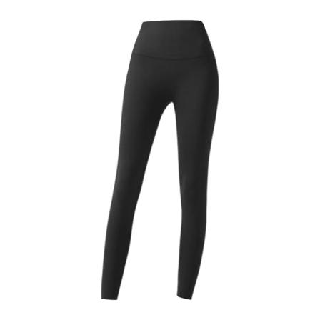 Vinter Varma Tjocka Slim Leggings För Kvinnor Svarta High Waist Slim Stretch Yoga Byxor Black M