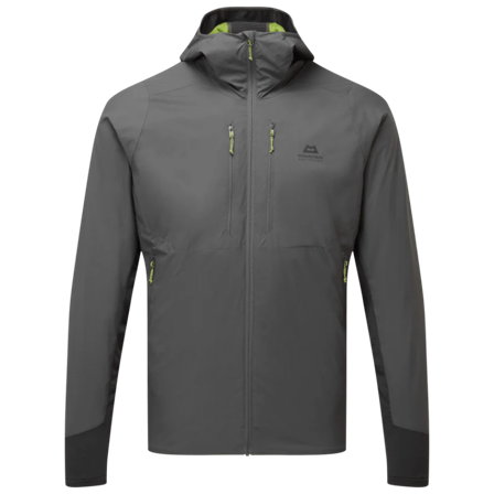 Mountain Equipment Switch Pro Hooded Mens Jacket Anvil Grey