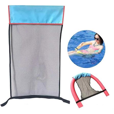 1 Stk. Svømme Stol Mesh Dæksel Flydende Mesh Pool Stol