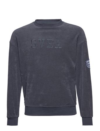 K. Terry Crew Sweat Navy Svea