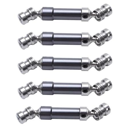 5 stk. Metall Bakre Senter Drivaksel Cvd Transmisjonsaksel For 1:12 12428 12423 Rc Bil Ørken Buggy