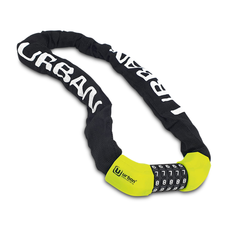 Řetěz s Kódovým Zámkem URBAN UR890 ø8mm x 100cm