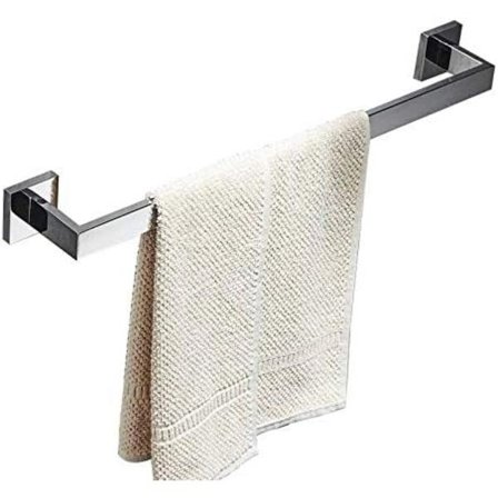 40 cm pyyhekuivausteline, moderni kromattu seinälle kiinnitettävä pyyhekuivausteline, ruostumaton