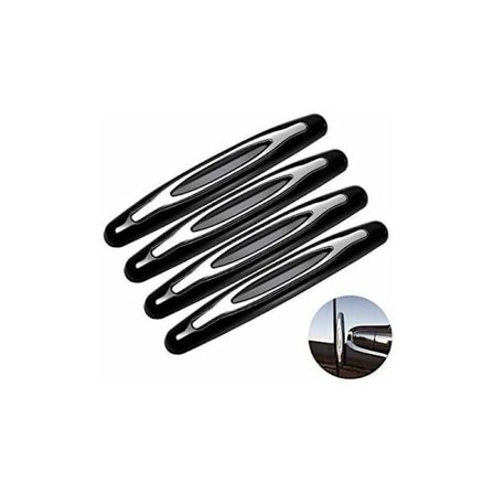 4 st bilskyddsstötfångare, bilskyddskantkantsskydd anti-skavning anti-kollisionsskydd universell bilskydd anti-repbilar, svart Suv