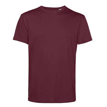 B&C Herr Ekologisk E150 T-shirt XL Burgundy
