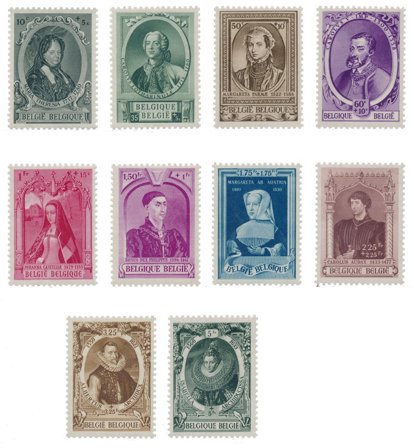 Belgien 1941 - OBP 573/82 - Postfrisk