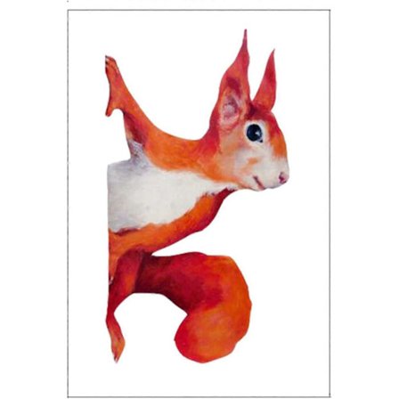 Självhäftande fönsterdekaler fönsterklistermärken för skydd mot fågelkrockar Ekorre Voyeur Klistermärken Fönsterdekoration