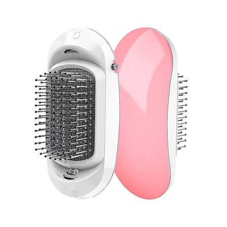 Professionel Elektrisk Ionisk Hårbørste Til Krøllet Hår Forbedret Antistatisk Negativ Ion Hårbørste P