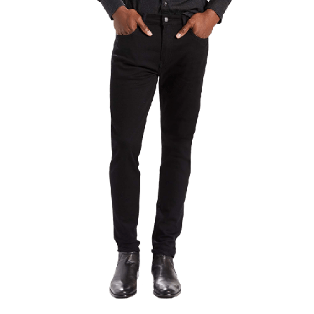 Levi's 512 Slim Tapered Jeans Byxor Herr Svart 38"/34"