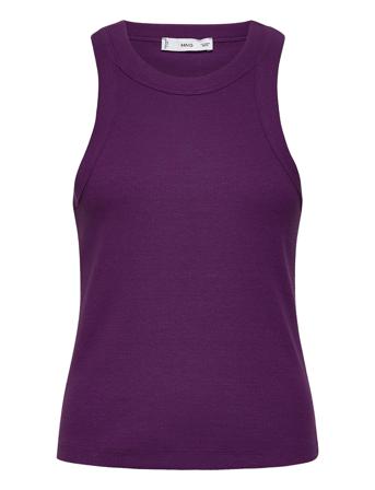 Boni T-shirts & Tops Sleeveless Lilla Mango