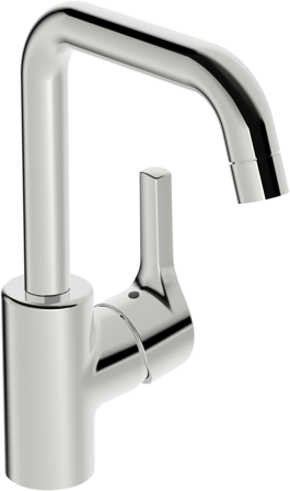 Oras Saga Style 3907FH Tvättställsblandare hög pip, svängbar, förkromad, Badrum