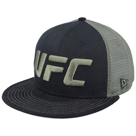 New Era - Preto trucker Boné - Suede 9FIFTY Ufcmma Black/Olive Trucker @ Hatstore