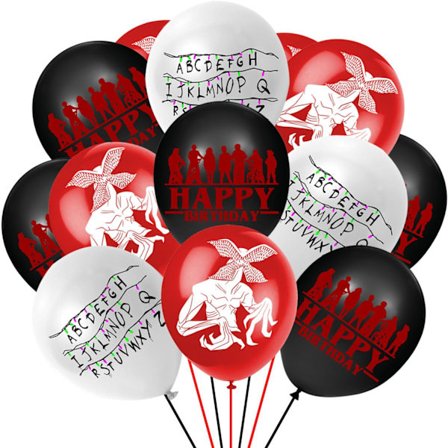 18 stk. Stranger Things Balloner Fødselsdagsfest Dekorationer Tilbehør