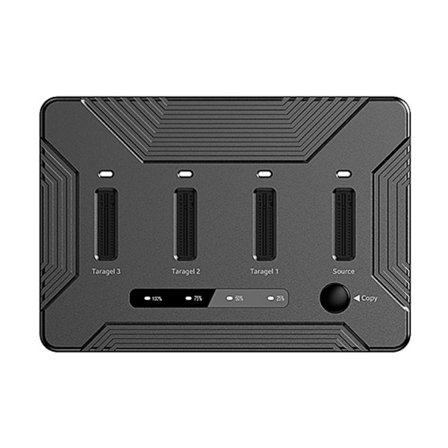 M.2 NVME Duplicerare 4 Bay Offline Klon M.2 NVME SSD Klonare USB 4.0 40Gbps