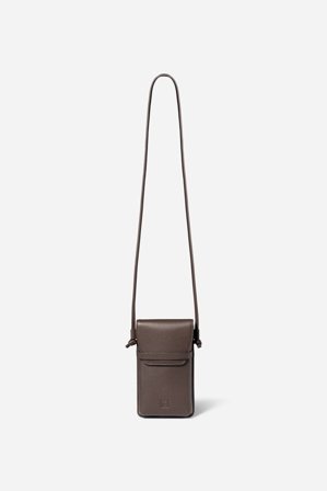 CAMILLA PIHL - Mobile Pouch - Dark brown SizeOne Size