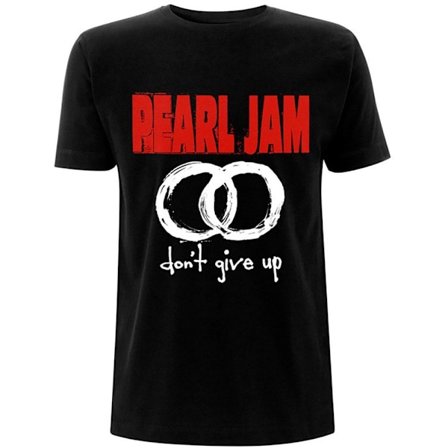Pearl Jam Unisex Adult Don ́t Give Up T-Shirt M Svart