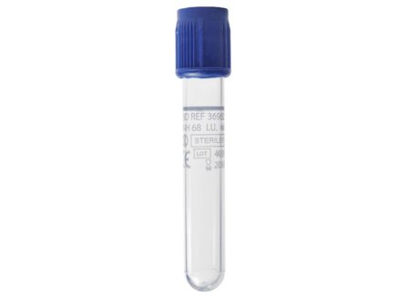 BD Hemogardrör Blå Na-Hep 5/4ml 100/fp - Lyreco - Sjukvård och omsorg > Lab och analys > Provrör - Vacutainer/Hemogard
