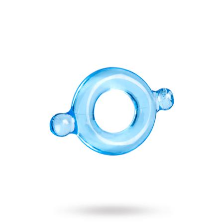 Elastisk Lyseblå Penisring - Vuxen.dk - Fleshlight, penisringe, overtræk, onani, sexdukker, penispump, penisforlæng & gay.