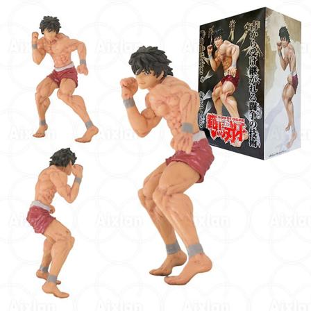 15 cm Hanma Baki Figur Anime Fan Häst Blade Figur Kaoru Hanayama Pvc Action Figur Leksaker Samlarmodell Leksaker Barn Present with box