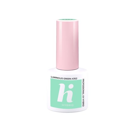 HI HYBRID Travel Smalto Semipermanente #352 Luminous Green 5ml - Smalto Gel e semipermanente