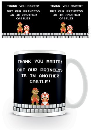 Super Mario Bros Mugg Another Castle