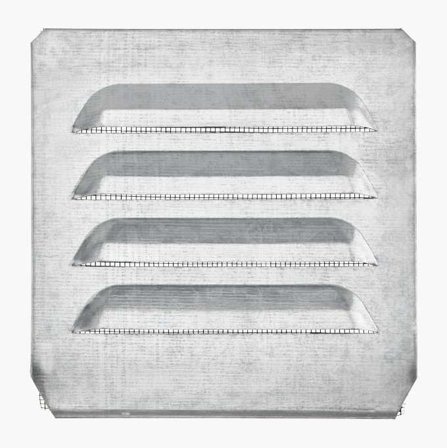 Ventilationsgaller infälld 125 x 125 mm