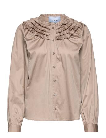 Selmia Shirt Beige Minus