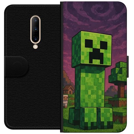 Yhteensopiva Lompakkokotelo OnePlus 7 Pro Romanttinen ramadan-kuvaus kukilla, lyhdyillä, tähdillä ja puolikuun muodossa pehmeissä pastelliväreiss